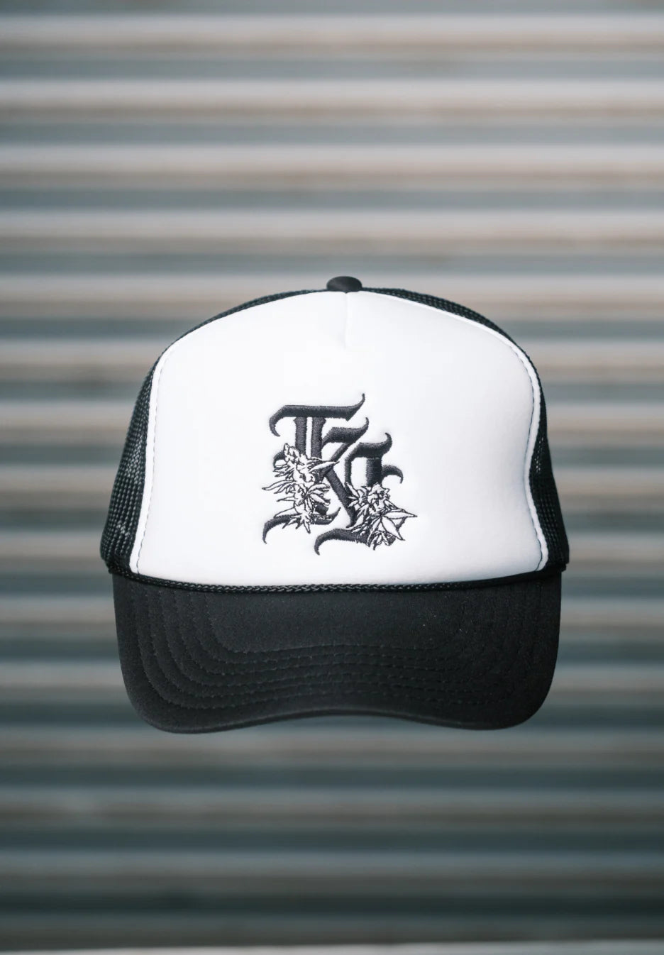 Kush Maui - Trucker Hat (White & Black)