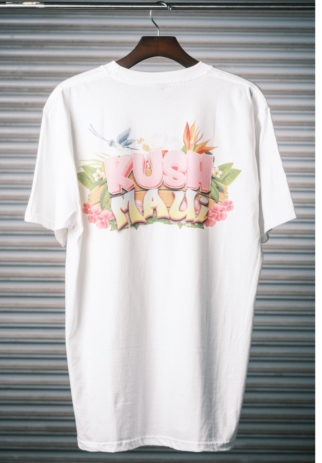 Kush Maui - Floral Edition T-shirt (White)